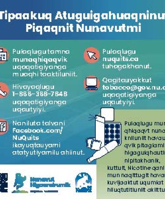 Tipaakuq Atuguigahuaqninut Piqaqnit Nunavutmi